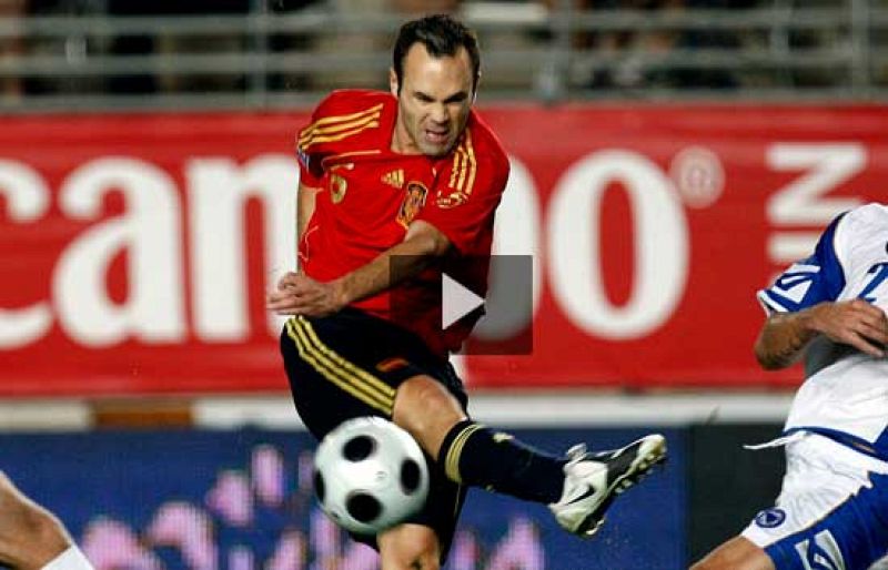 TVE en casa de Iniesta