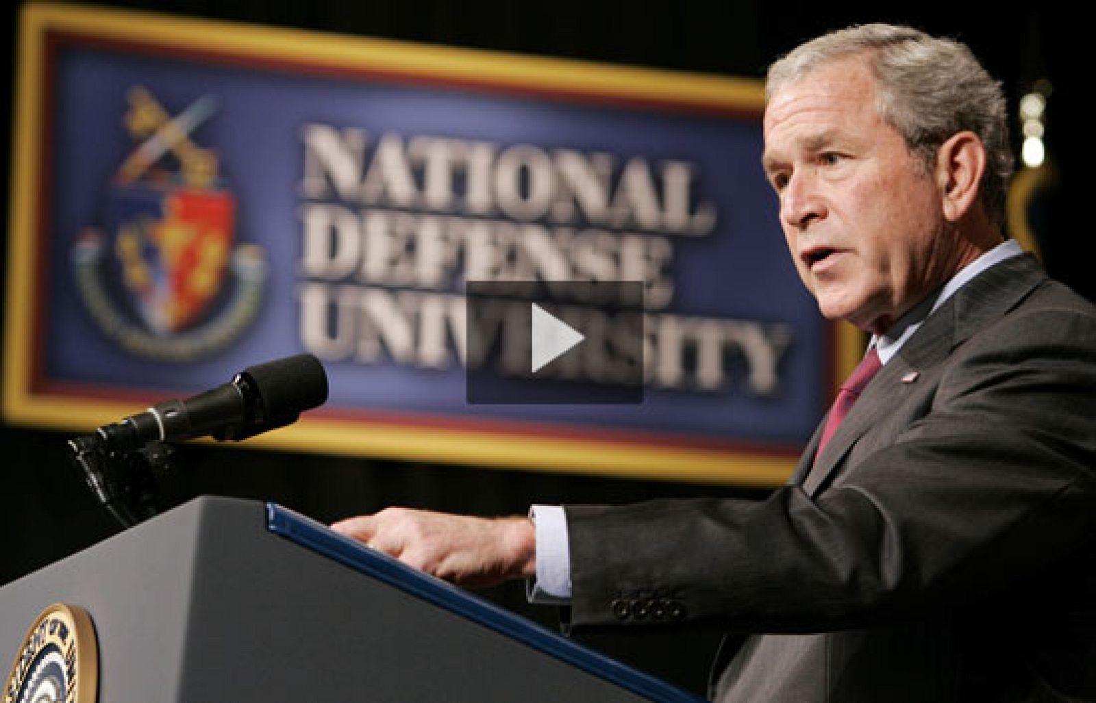 Discurso de Bush en la Universidad Nacional de Defensa | Ver