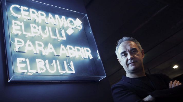 Telediario 1 - El nuevo proyecto de Ferrán Adriá