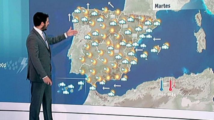 El tiempo - Algunas nubes en el oeste y ligera bajada de temperaturas