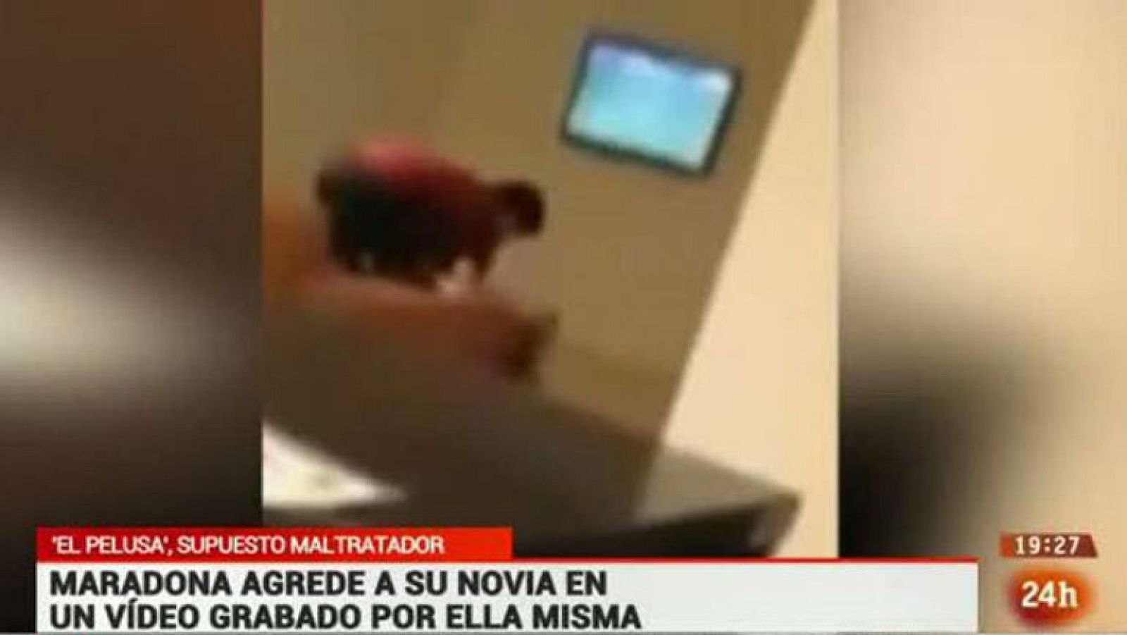 La presunta agresión de Maradona a su novia - La tarde en 24h | Ver