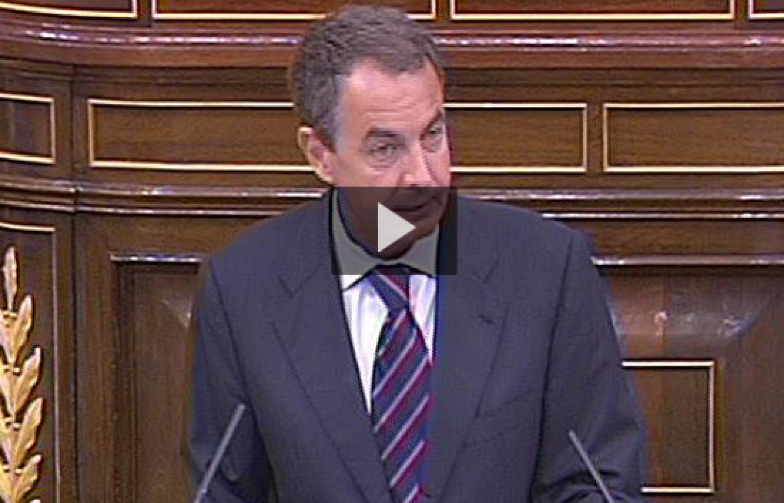 Comparecencia íntegra de Zapatero