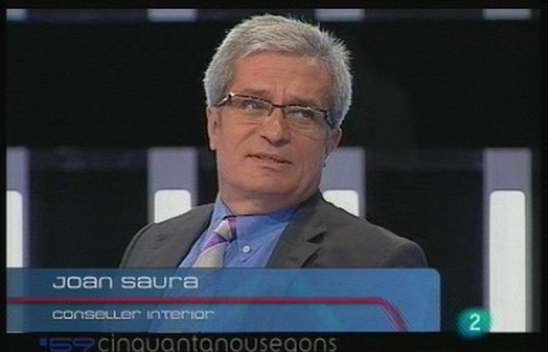 59 Segons - Joan Saura i estrena del nou plató - 59 segons | Veure