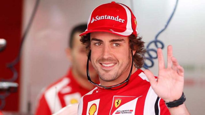 Telediario 1 - Fernando Alonso 'calienta' motores en Nueva York