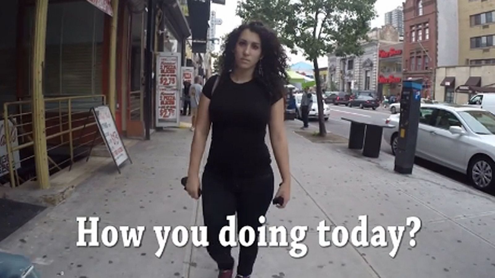Diez horas de acoso paseando por Nueva York | Ver
