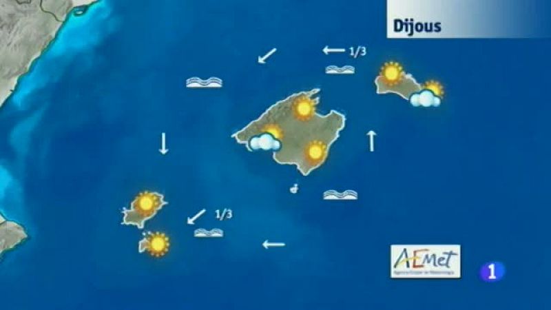 El temps a les Illes Balears - 30/10/14 | Ver