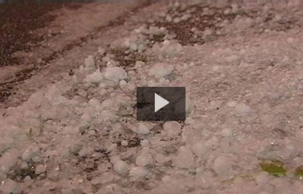  - Fuerte tormenta de granizo