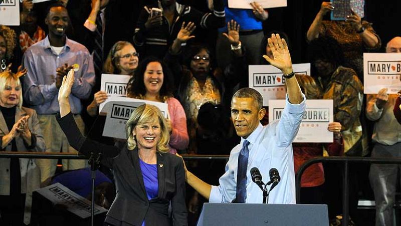 Los candidatos demócratas reniegan de Obama en la campaña electoral