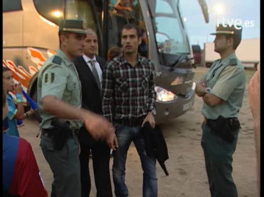  - Abucheos a Laporta y Guardiola