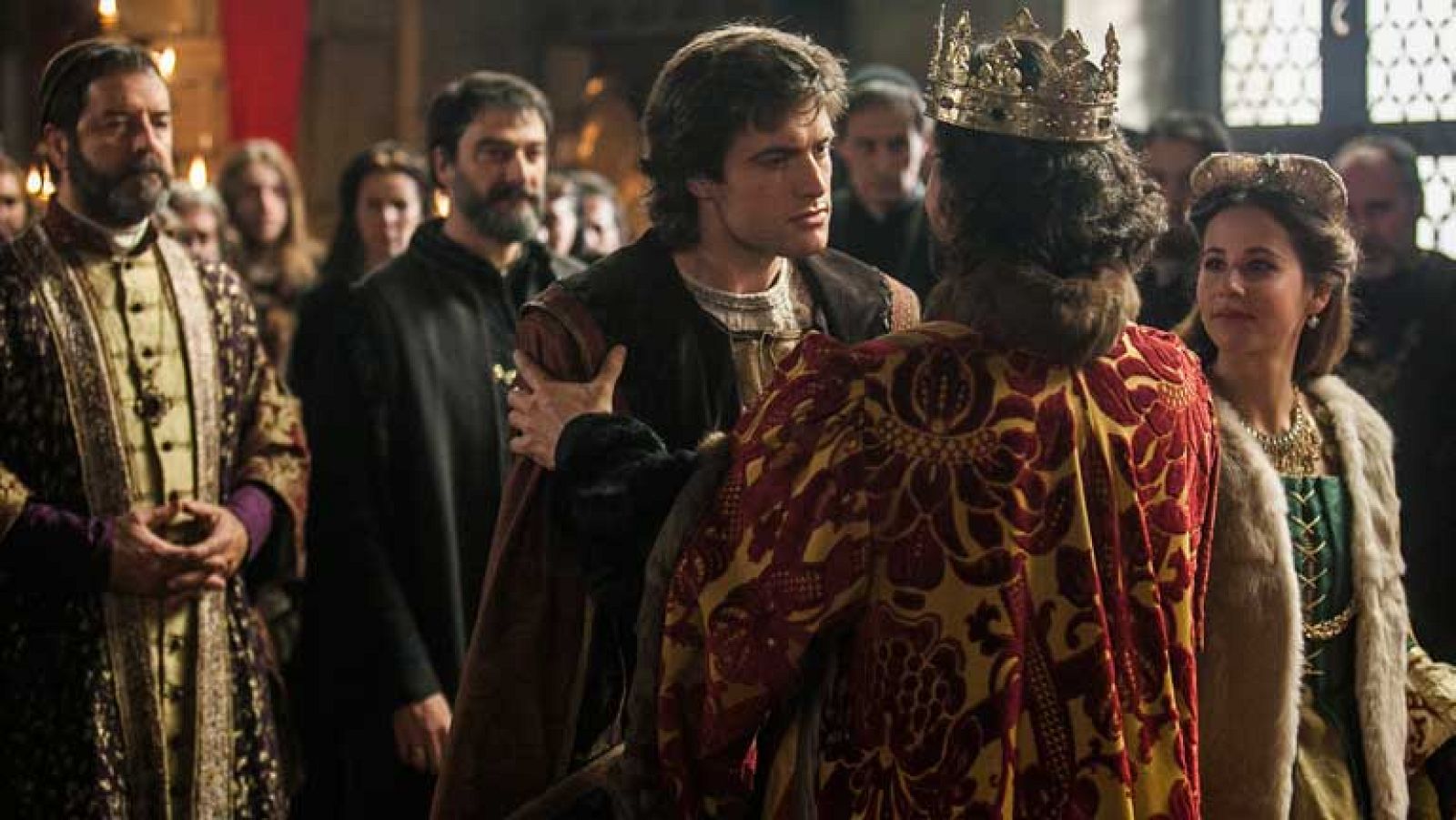 Felipe y Juana llegan a Castilla