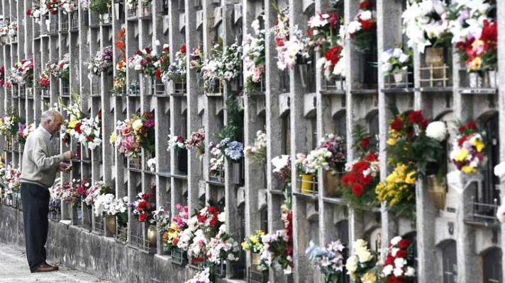 Telediario 1 - El 35% de las incineraciones se queda en los cementerios