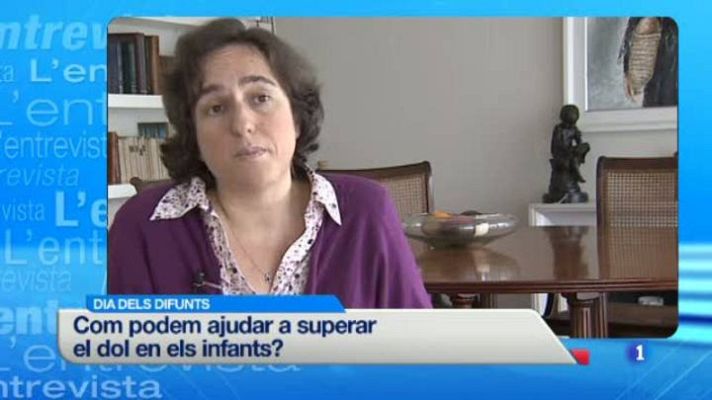 L'Informatiu - L'Entrevista de l'Informatiu Cap de Setmana: com explicar el dol als nens