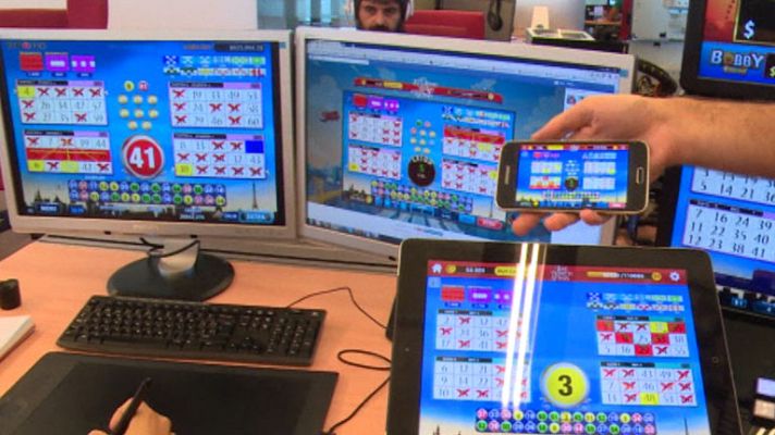 Telediario 1 - Cerca de 400.000 españoles sufren alguna adicción al juego