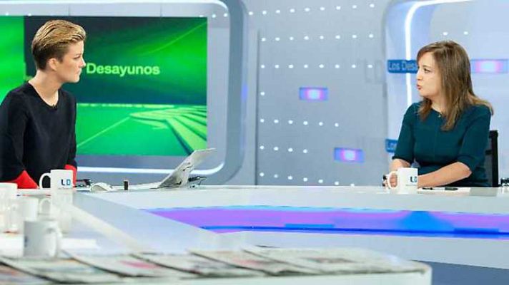 Los desayunos de TVE - Iratxe García