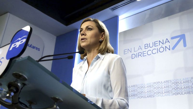 Cospedal: El PP "ha hecho todo lo que podía" contra la corrupción