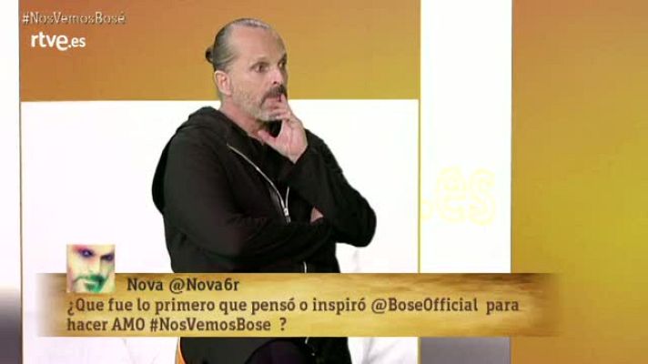 Nos vemos en las redes - De dónde surge 'Amo', de Miguel Bosé