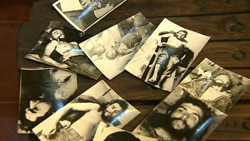 Aparecen en Zaragoza una serie de fotografías inéditas del cadáver del Che Guevara