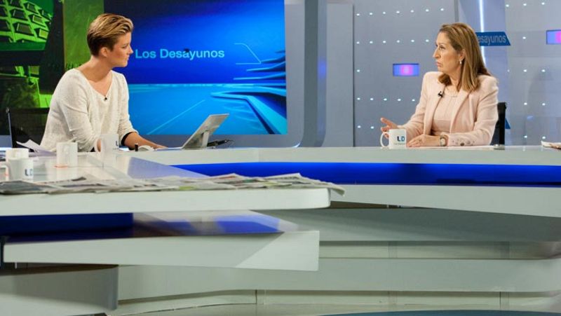 Pastor señala que el aplazamiento de la salida a Bolsa de AENA es por "discrepancias jurídicas" - Los desayunos | Ver