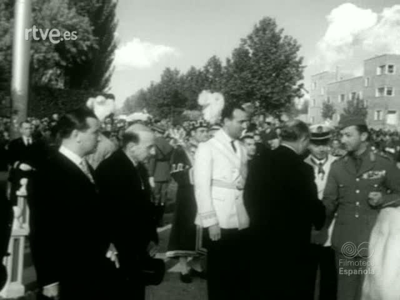 ESPAÑA Y EL IRAK EL PRINCIPE ABDUL ILAH EN ESPAÑA - Documentales Blanco y Negro | Ver