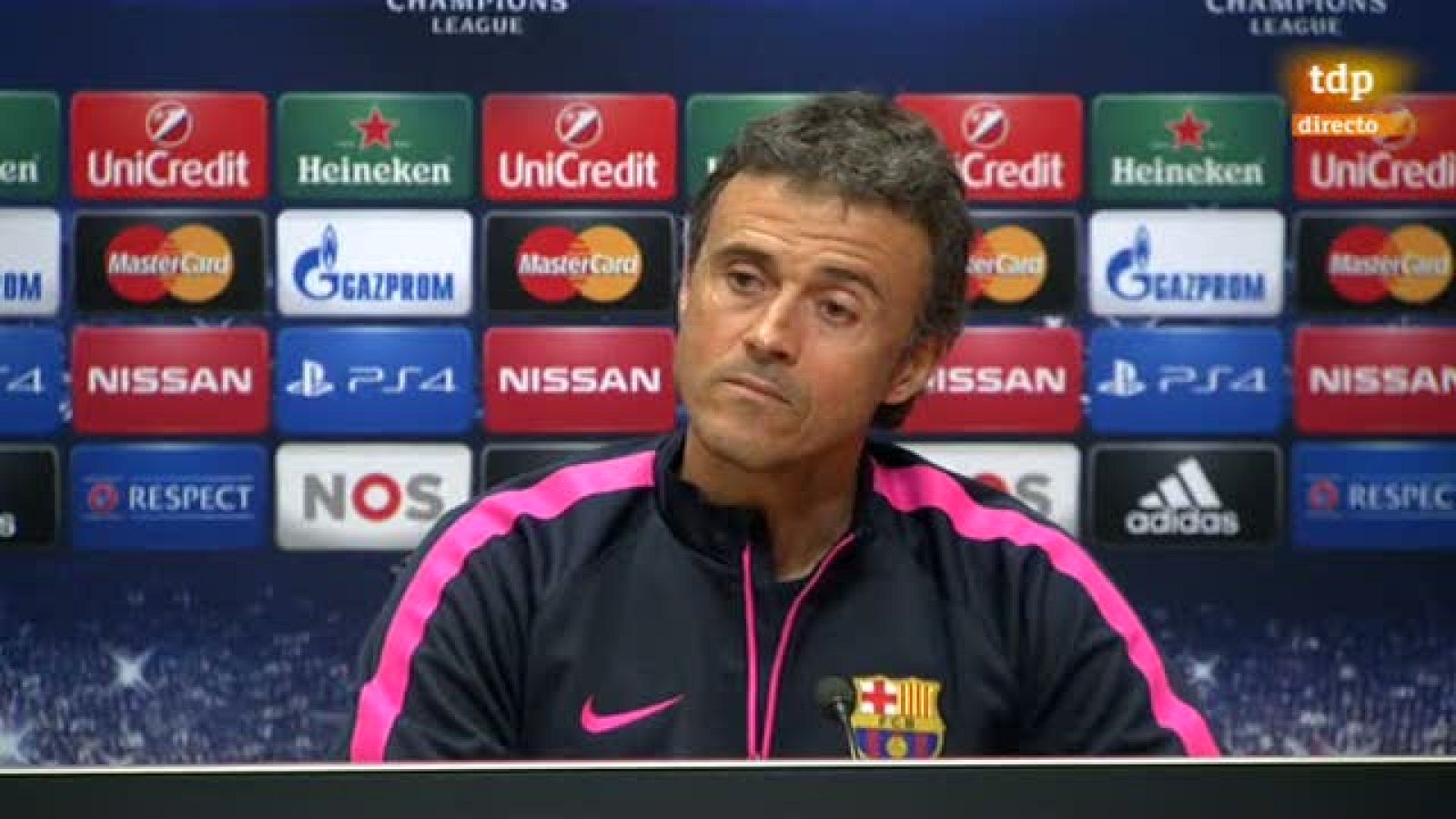 Luis Enrique: "No voy a cambiar por un resultado negativo" | Ver