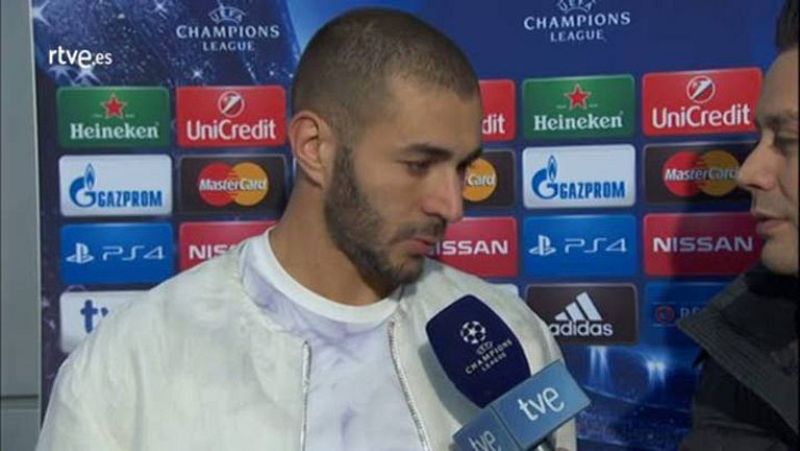 Benzema: "Disfrutamos mucho en el campo" | Ver