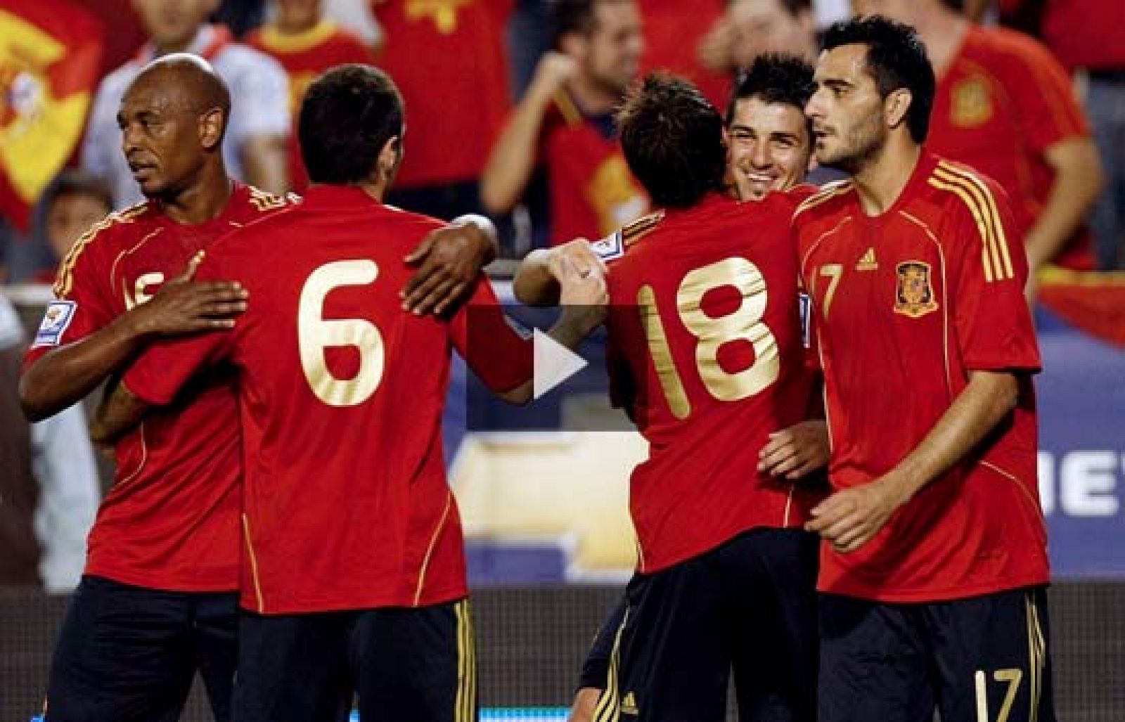 La selección española de fútbol se ha impuesto por un contundente 4-0 a un débil rival: Armenia.