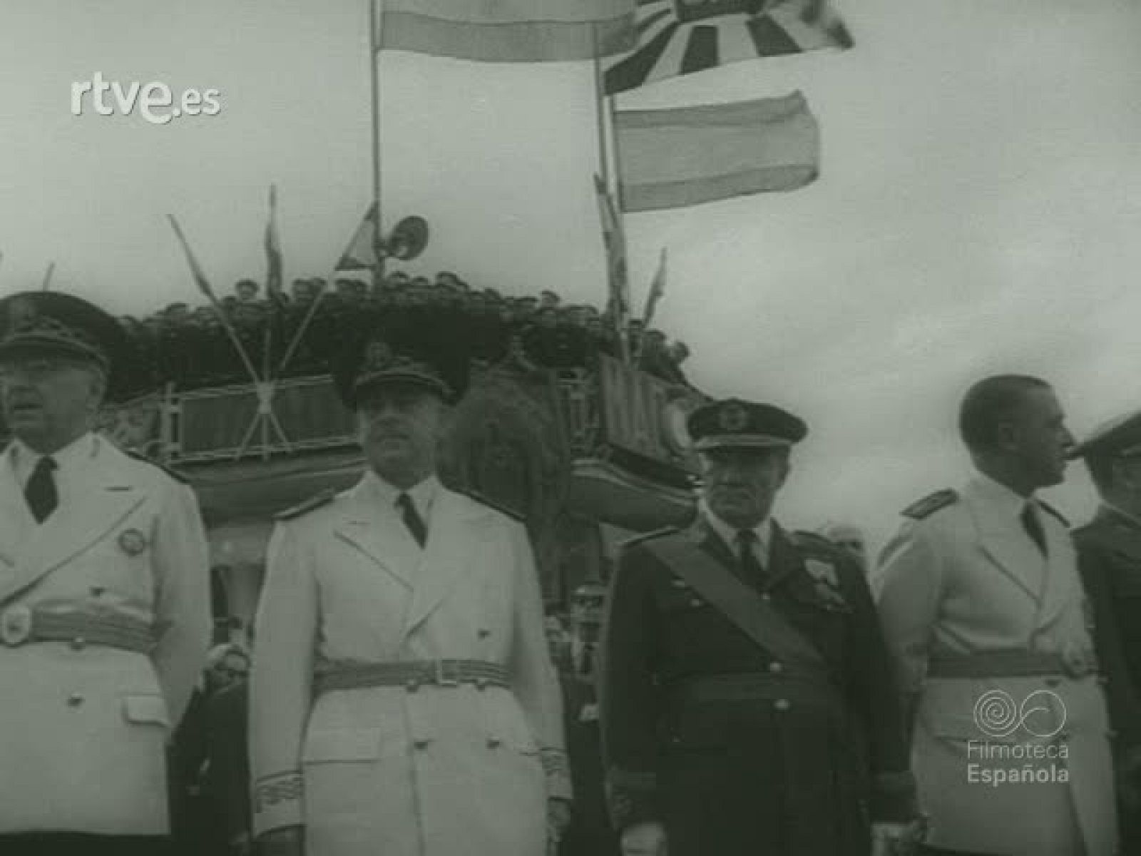 LOS REYES DE JORDANIA EN ESPAÑA - Documentales Blanco y Negro | Ver