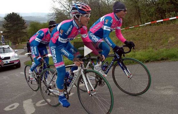 Vuelta ciclista a España - El Lampre, un equipo de italianos