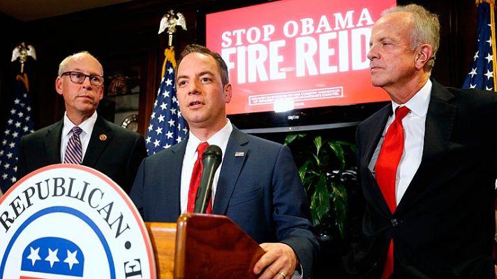 Telediario 1 - Los republicanos obtienen el control del Senado