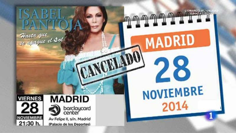 ¿Por qué ha suspendido Isabel Pantoja sus conciertos?