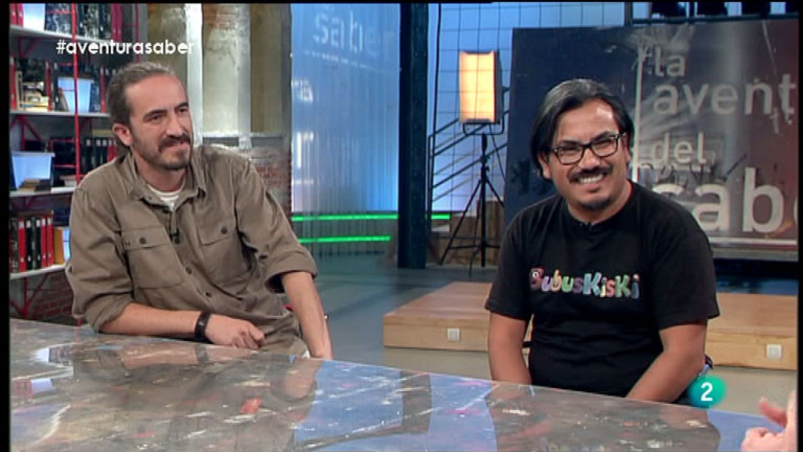 La Aventura del Saber. Marcelo López Saldías y Óscar Vílchez. Bubuskiski