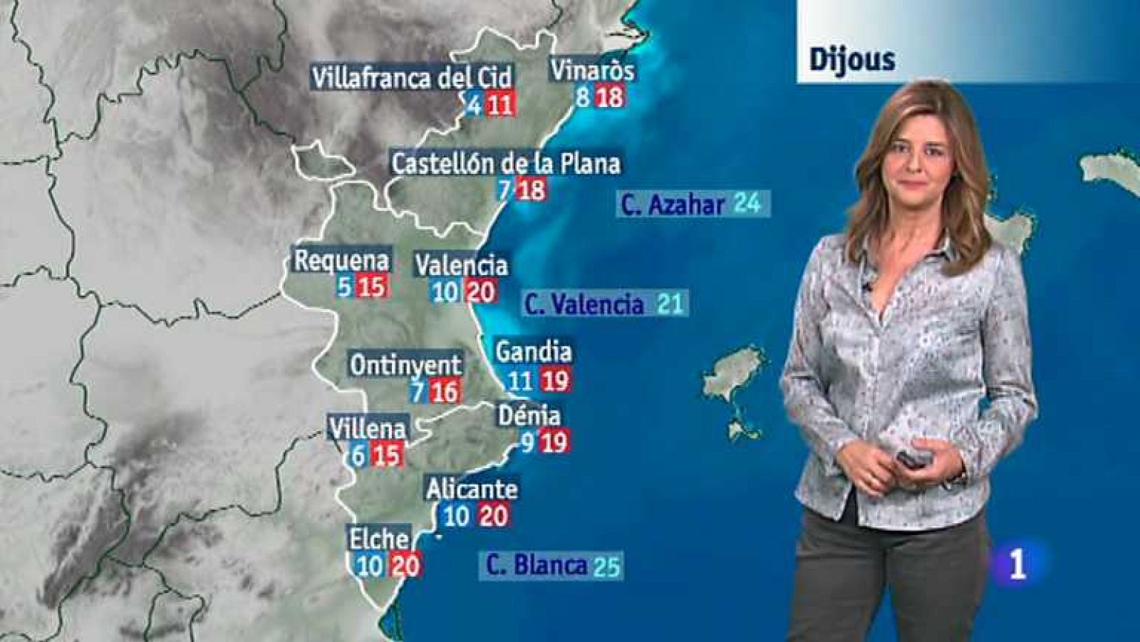 El tiempo en la Comunidad Valenciana - 05/11/14 - Ver ahora