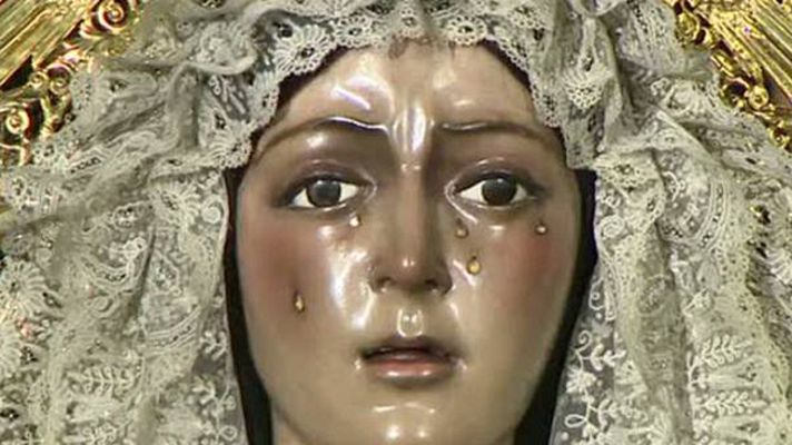 Telediario 1 - La Macarena de Sevilla registra como marca el rostro de la famosa virgen