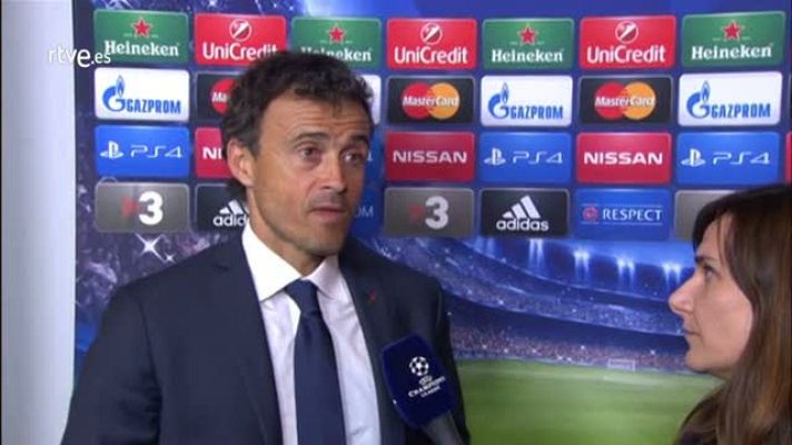 Champions League - Luis Enrique: "Después de un mal resultado, ganar siempre es positivo"