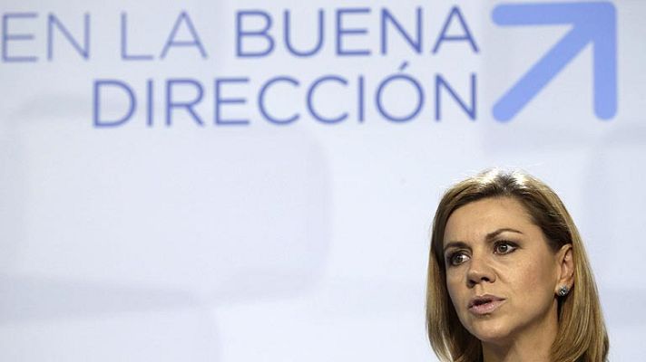 Informativo 24h - Cospedal sostiene que Podemos es un partido "peligroso"