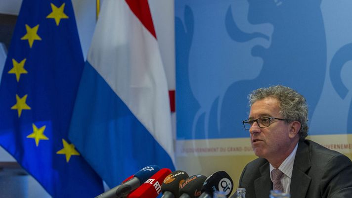 Telediario 1 - Bruselas investiga a Luxemburgo por ayudar a más de 340 multinacionales a pagar menos impuestos