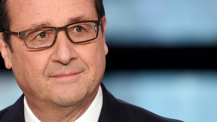 Telediario 1 - Hollande no se presentará a la reelección si el paro no baja