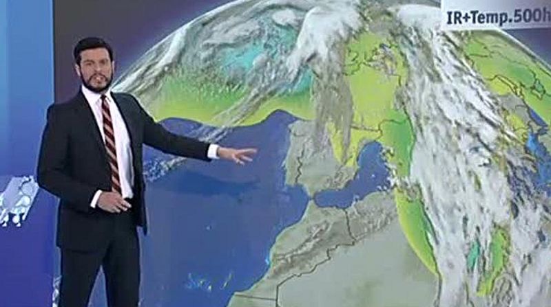 Intervalos de viento fuerte en el Cantábrico y precipitaciones intermitentes en la mayor parte de la Península - El tiempo | Ver