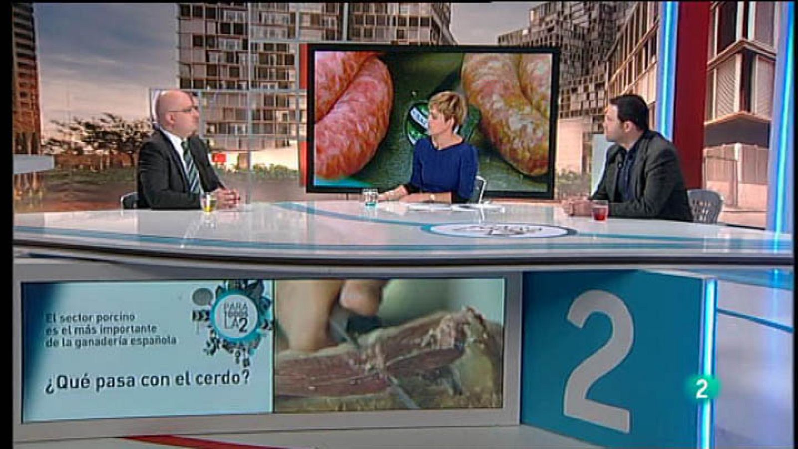 Para Todos La 2 - Debate: La industria del porcino