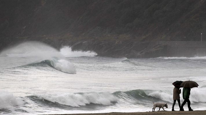 El tiempo - Lluvias en Galicia y en el sistema Central
