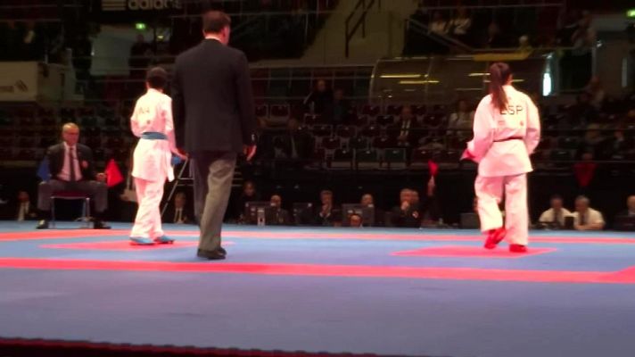 Telediario 1 - Rocío Sánchez, bronce en el Mundial de Kárate