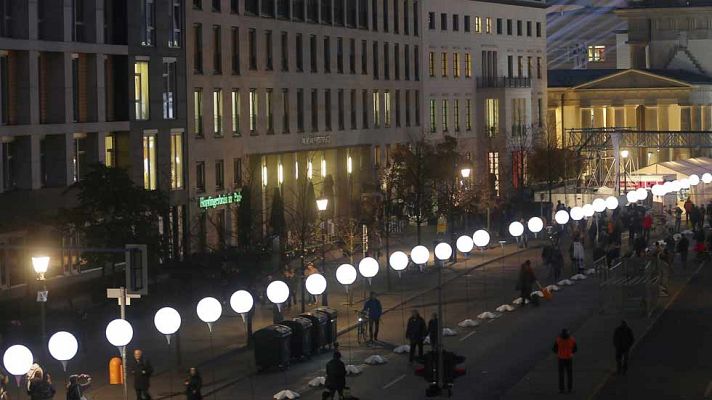 Telediario 1 - Comienzan los actos de los 25 años de la caída del muro