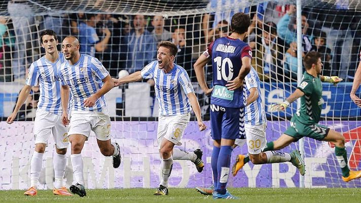 Fútbol - Málaga 2 - Eibar 1