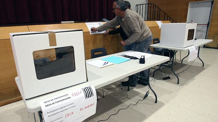 Telediario 1 - El 9N solo es un proceso de movilización política