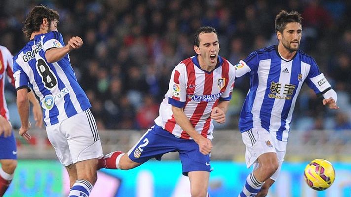 Fútbol - Real Sociedad 2 - Atlético de Madrid 1