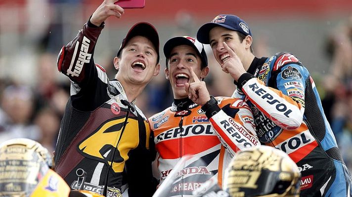 Informativo 24h - Marc Márquez, Tito Rabat y Alex Márquez, los reyes del motociclismo 2014