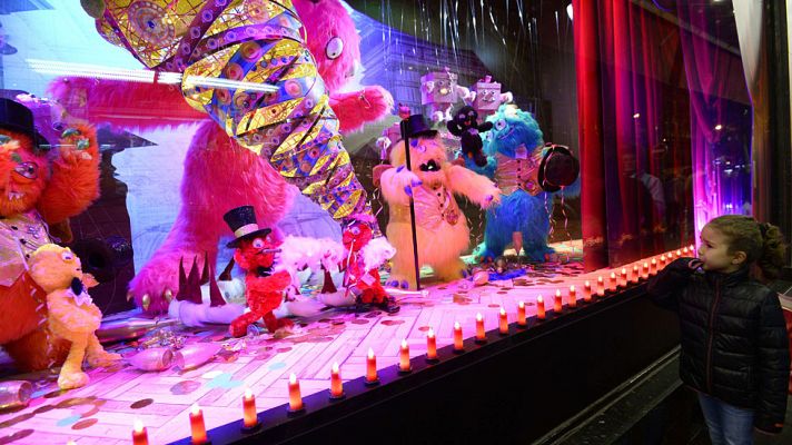 Telediario 1 - El comercio espera más ventas esta Navidad