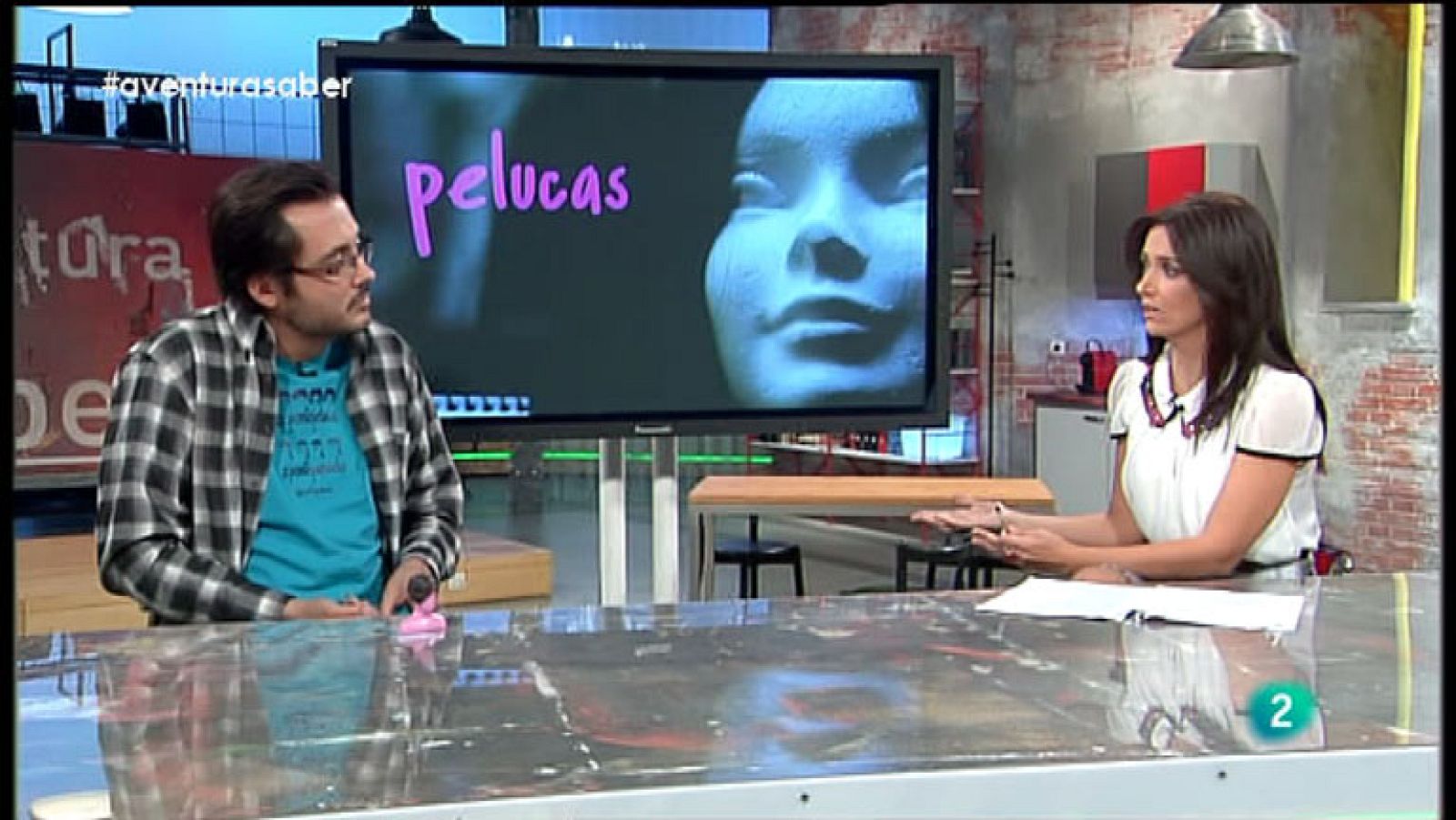 La Aventura del Saber. osé Manuel Serrano Cueto. Cortometraje "Pelucas"