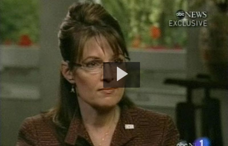 Sarah Palin,  la estrella emergente de la campaña en EE.UU. concede su primera entrevista televisiva | Ver