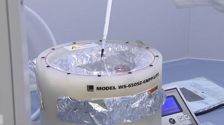 Telediario 1 - Ley de patentes